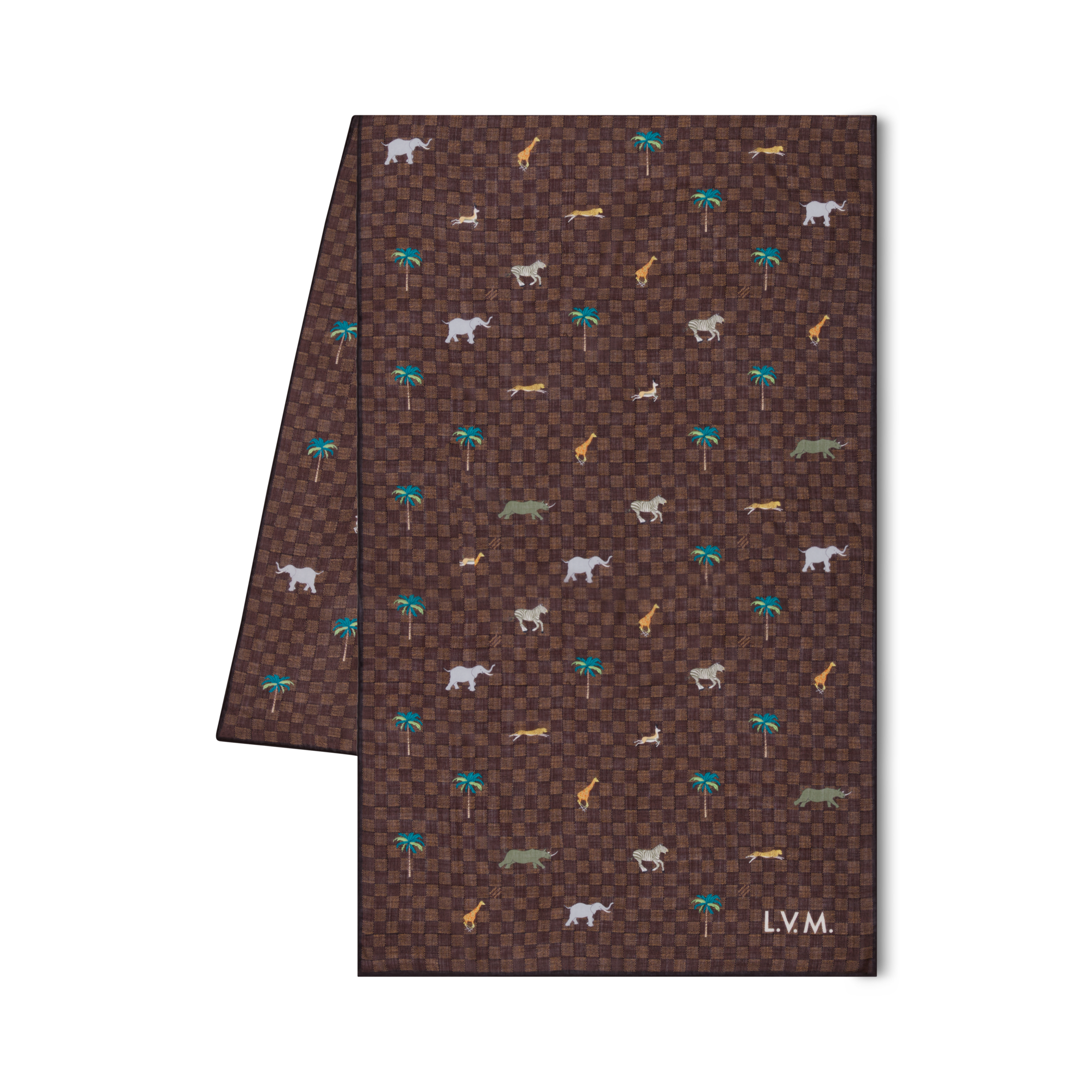 LV x The Darjeling Limited Damier Stole S00 - Men - Accessories